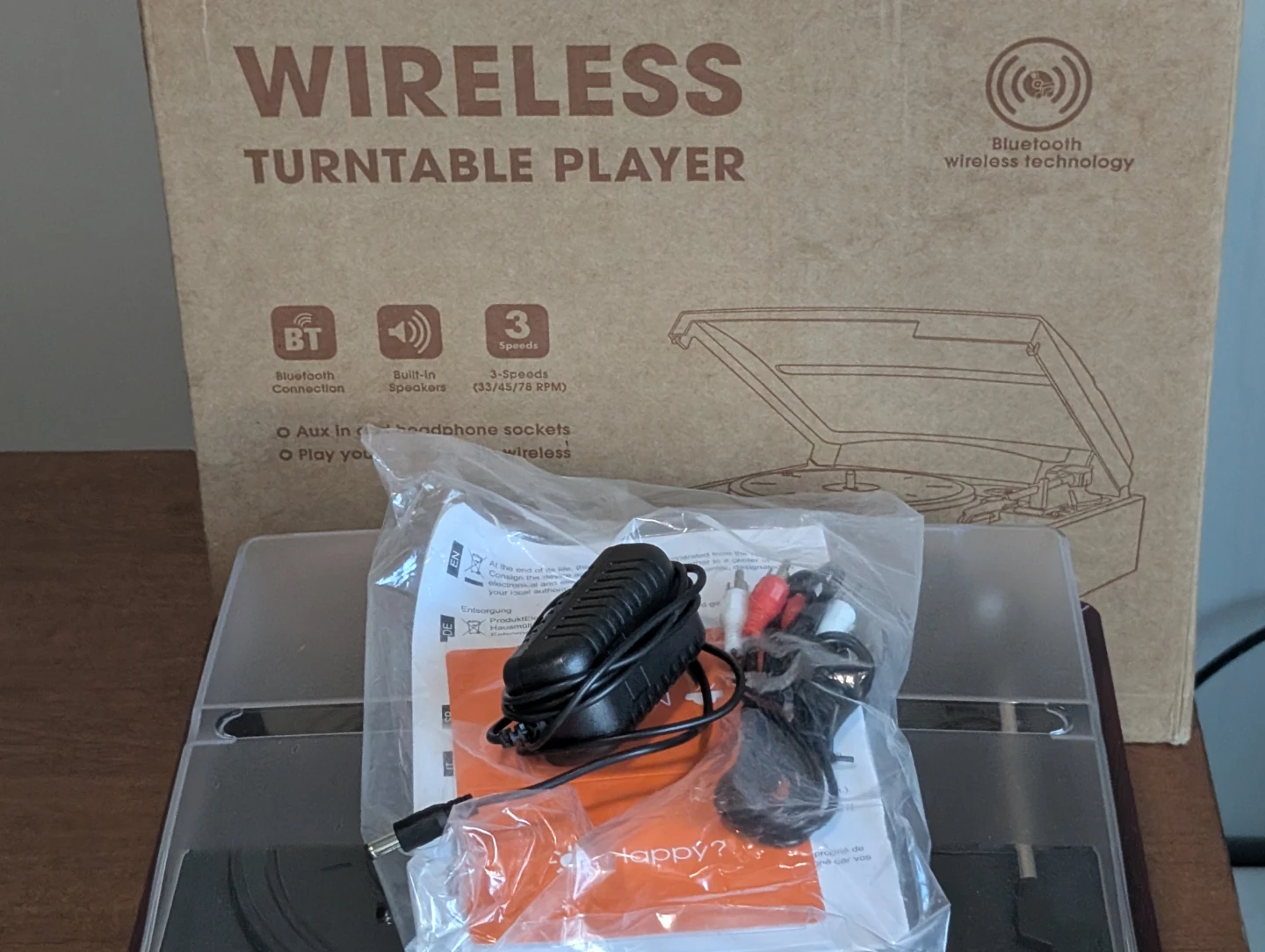 Wireless Turntable Record Player - photo 4