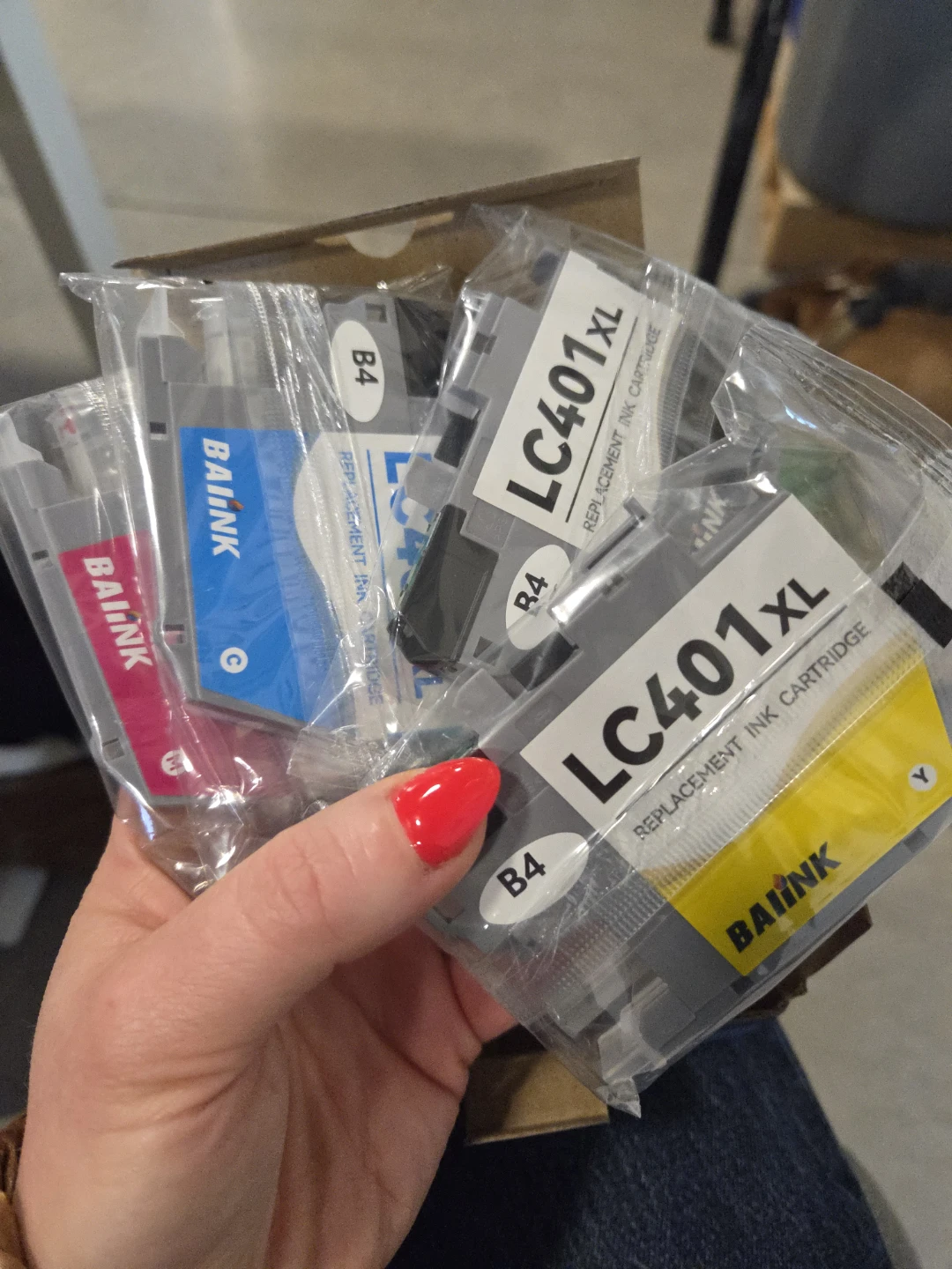 BAIINK LC401XL Ink Cartridge Set