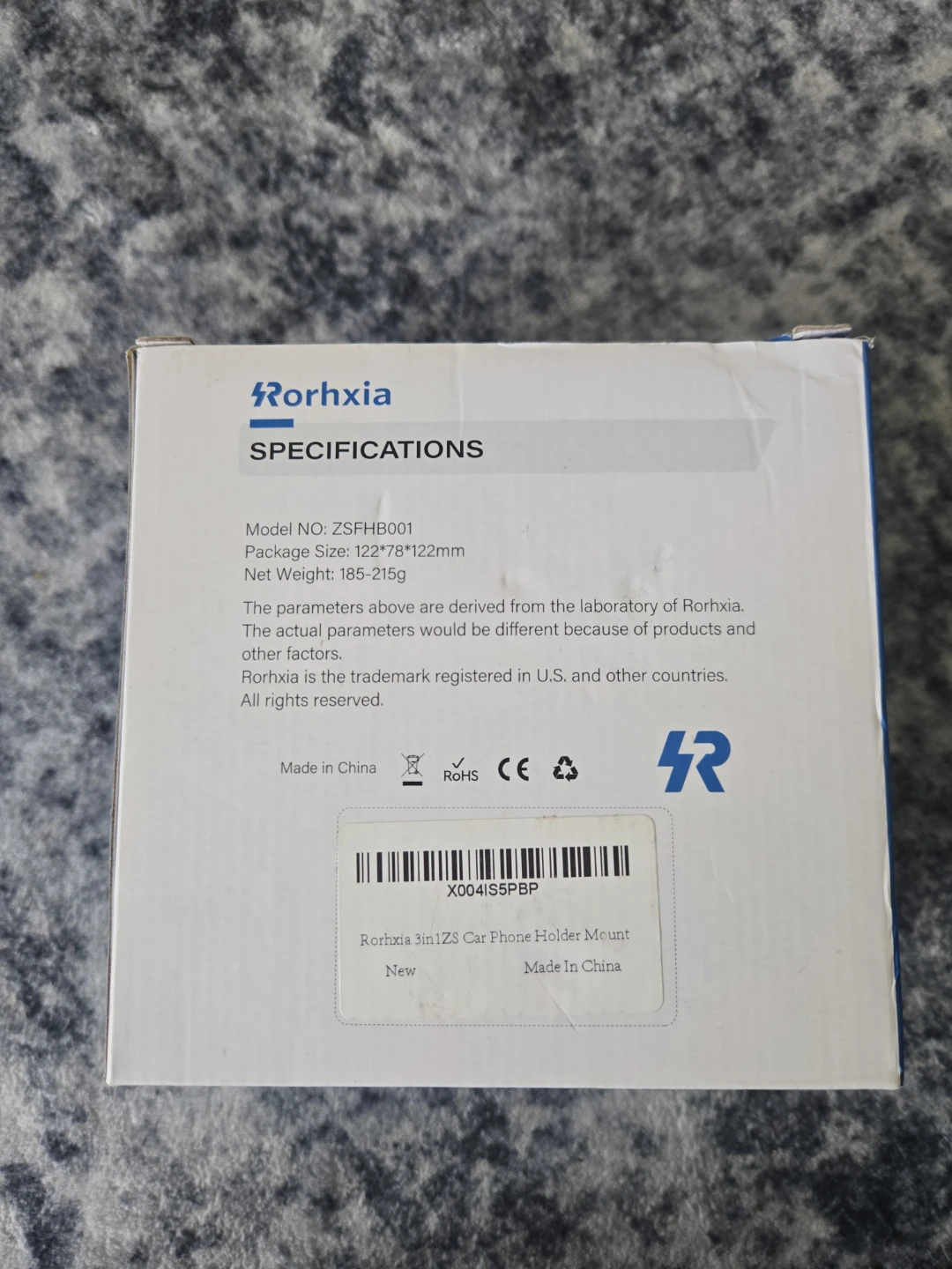 Rorhxia Car Phone Holder Mount ZSFHB001 - photo 2