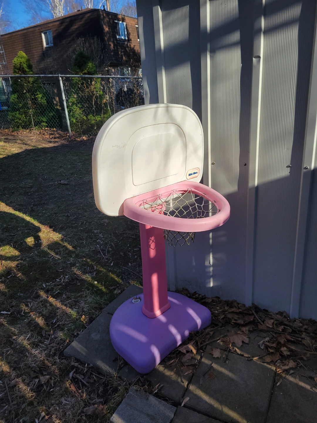 Little Tikes Pink Basketball Hoop