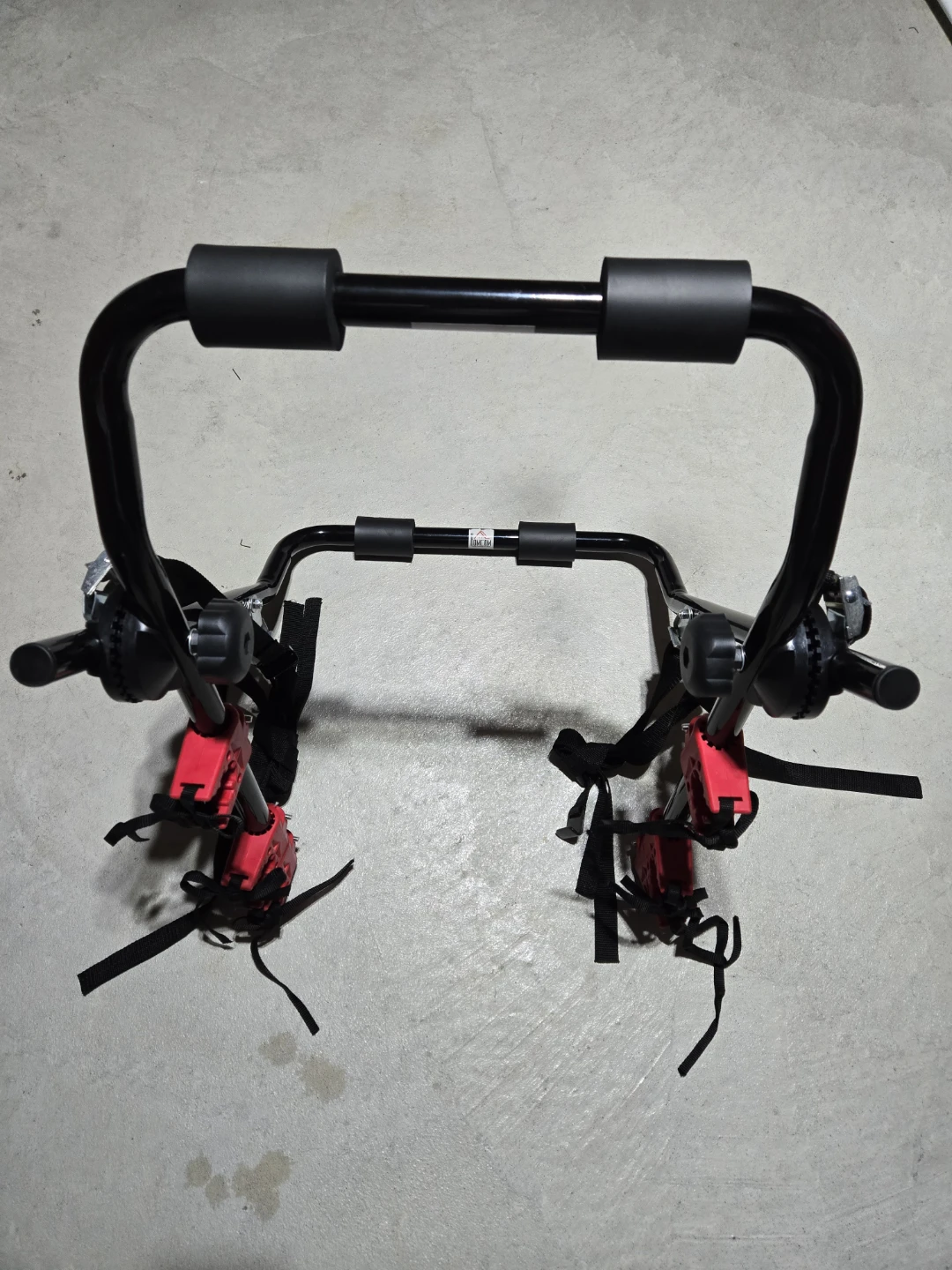 HOMCOM 2-Bike Trunk Mount Bike Rack Carrier