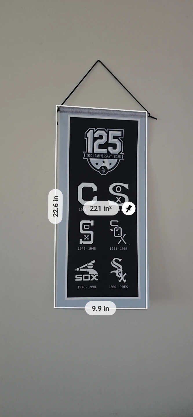 Chicago White Sox 125th Anniversary Banner