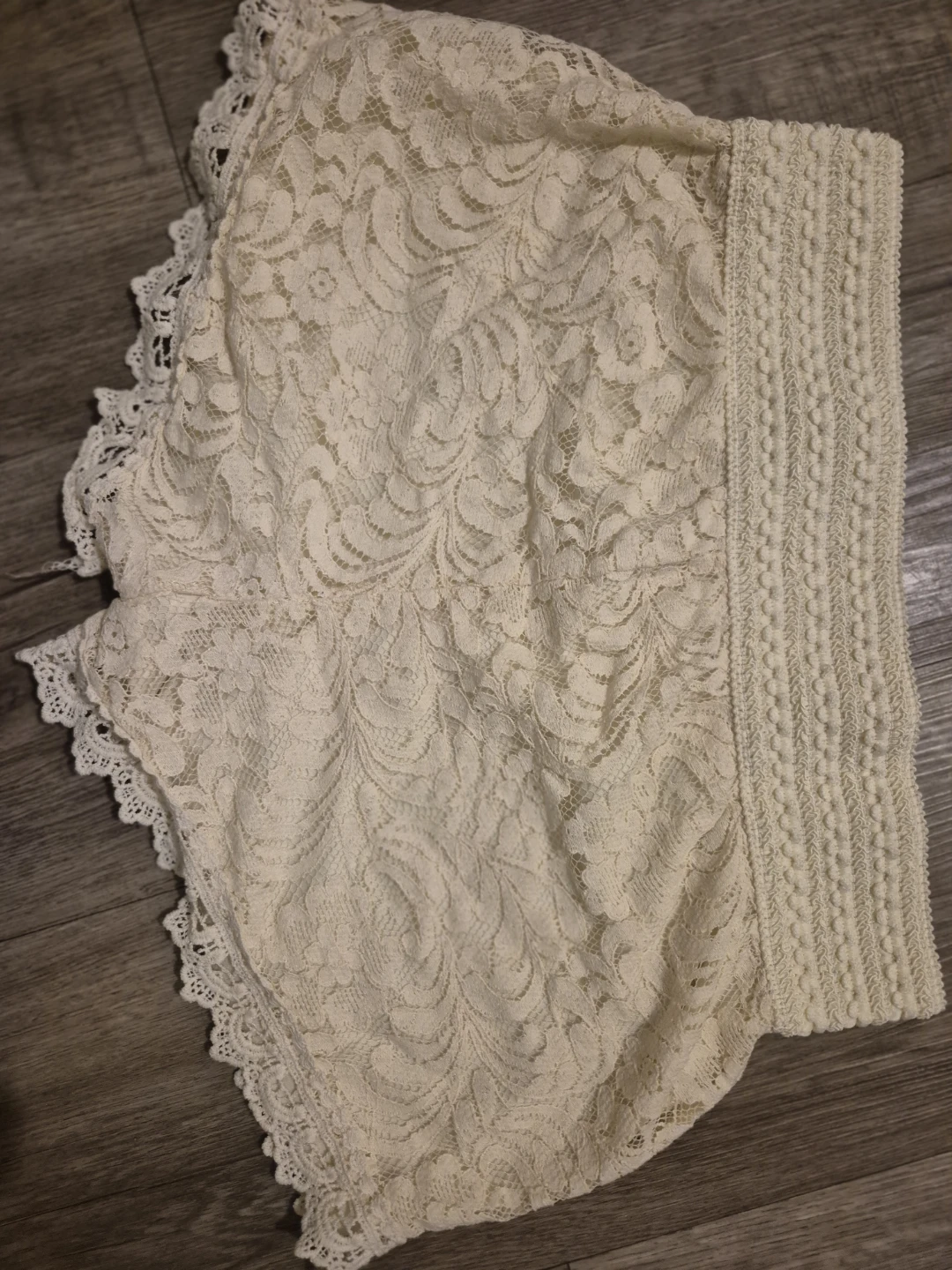 Ambiance Apparal Lace Shorts