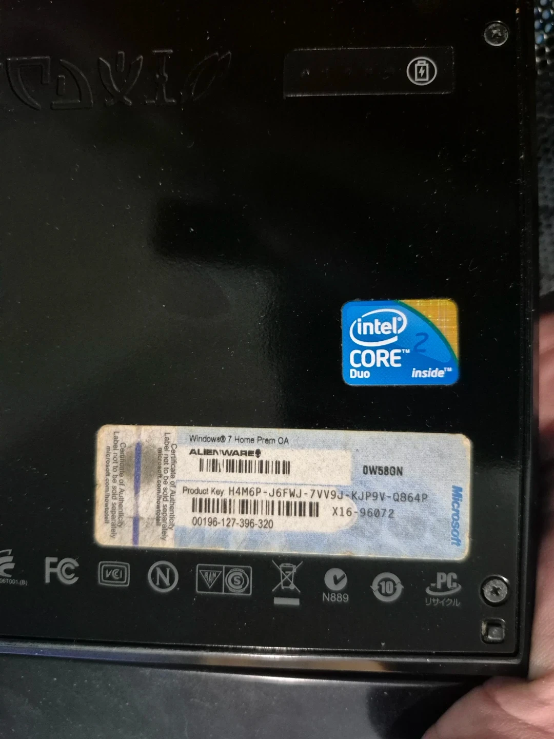 Alienware Laptop with Intel Core 2 Duo Processor - photo 5