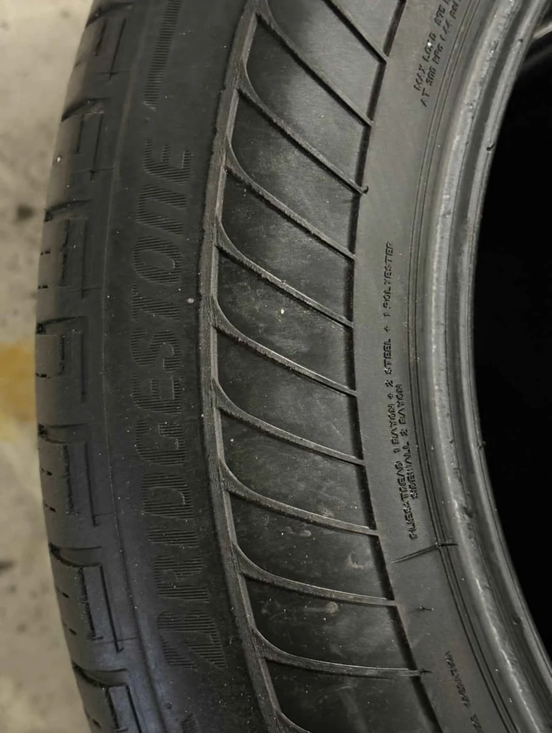 4 Bridgestone All Season Tires 235/60R18 - Good Condition - $100 - photo 2
