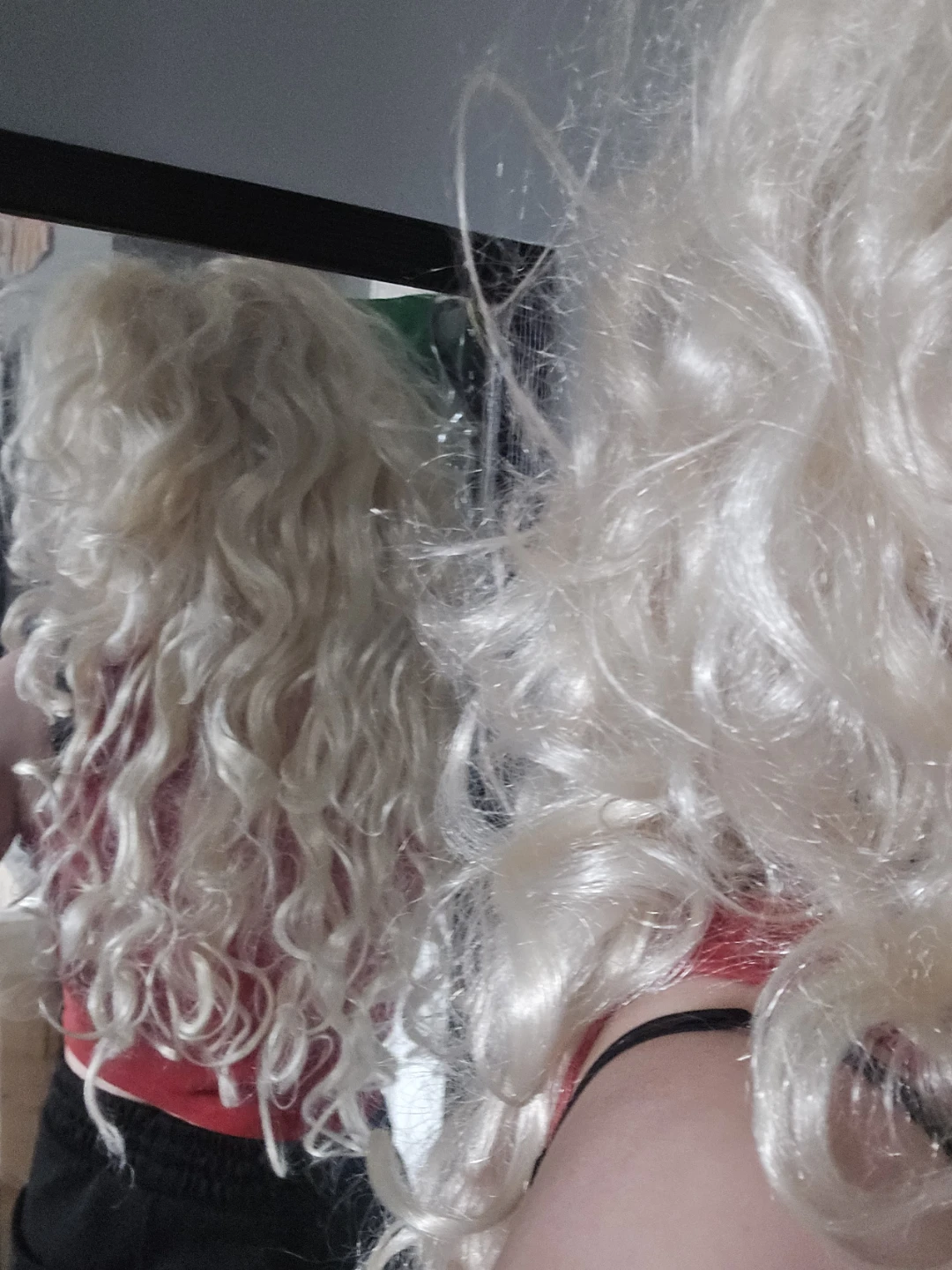 Blonde Curly Wig - photo 3