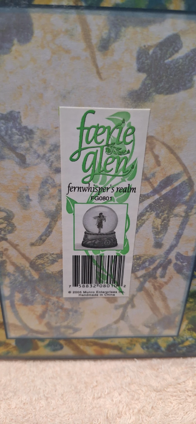 Faerie Glen Water Globes