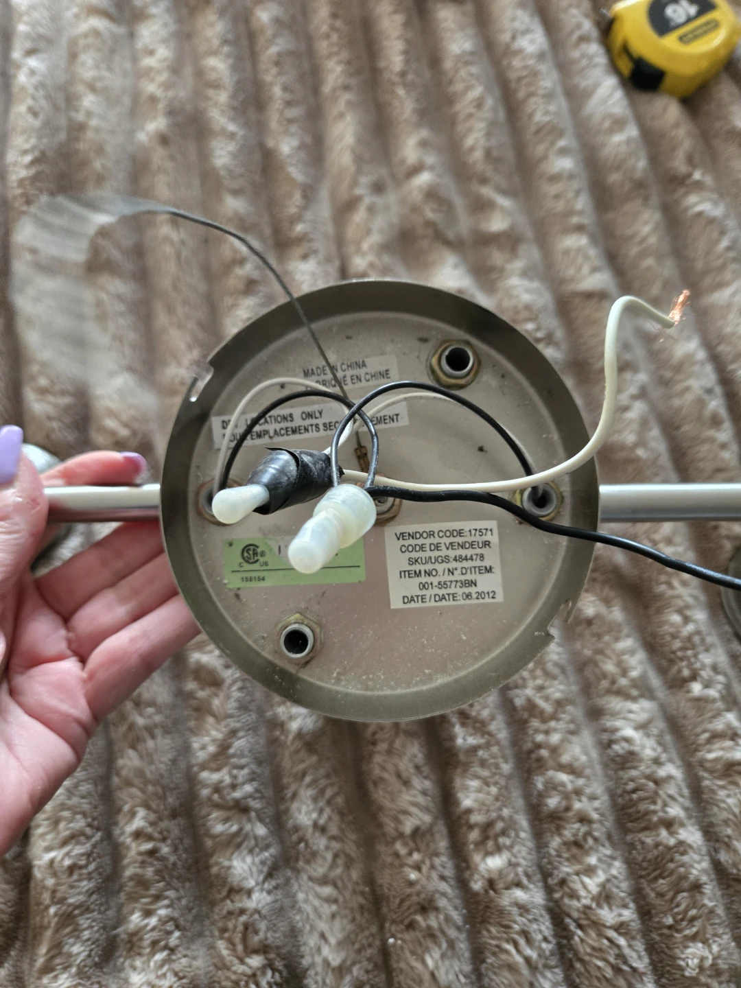 Brushed Nickel 3-Light Track Light Fixture - photo 4
