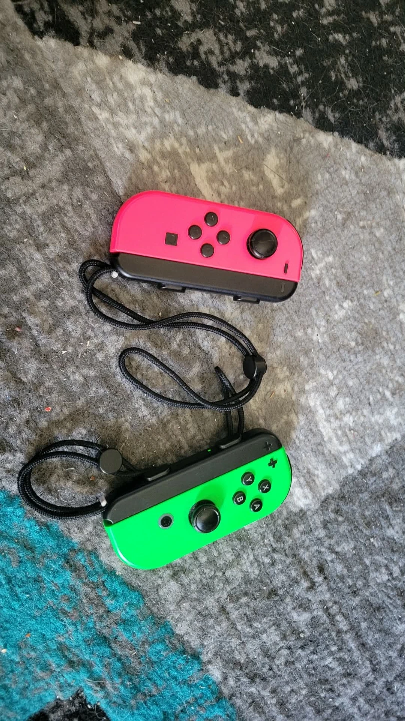 Nintendo Switch Joy-Con Controllers (Neon Pink & Neon Green)