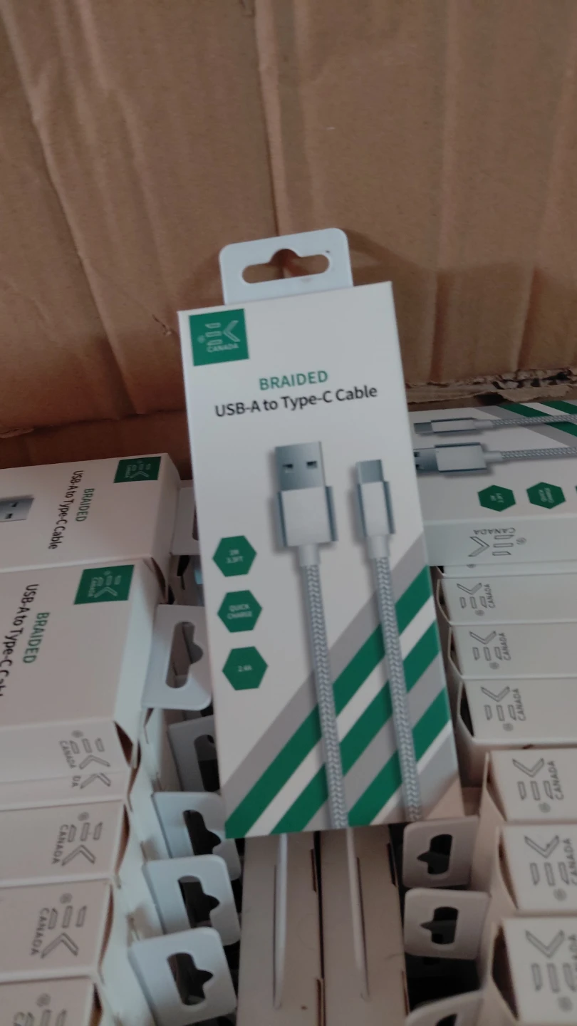 Braided USB-A to Micro/Type-C Cables - photo 2