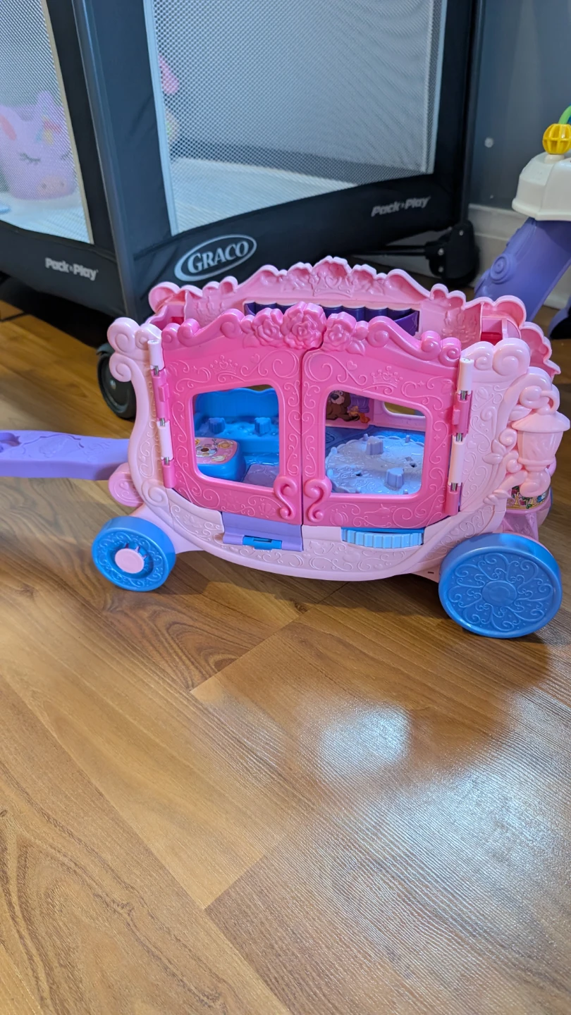 Fisher-Price Little People Princess Carriage Toy