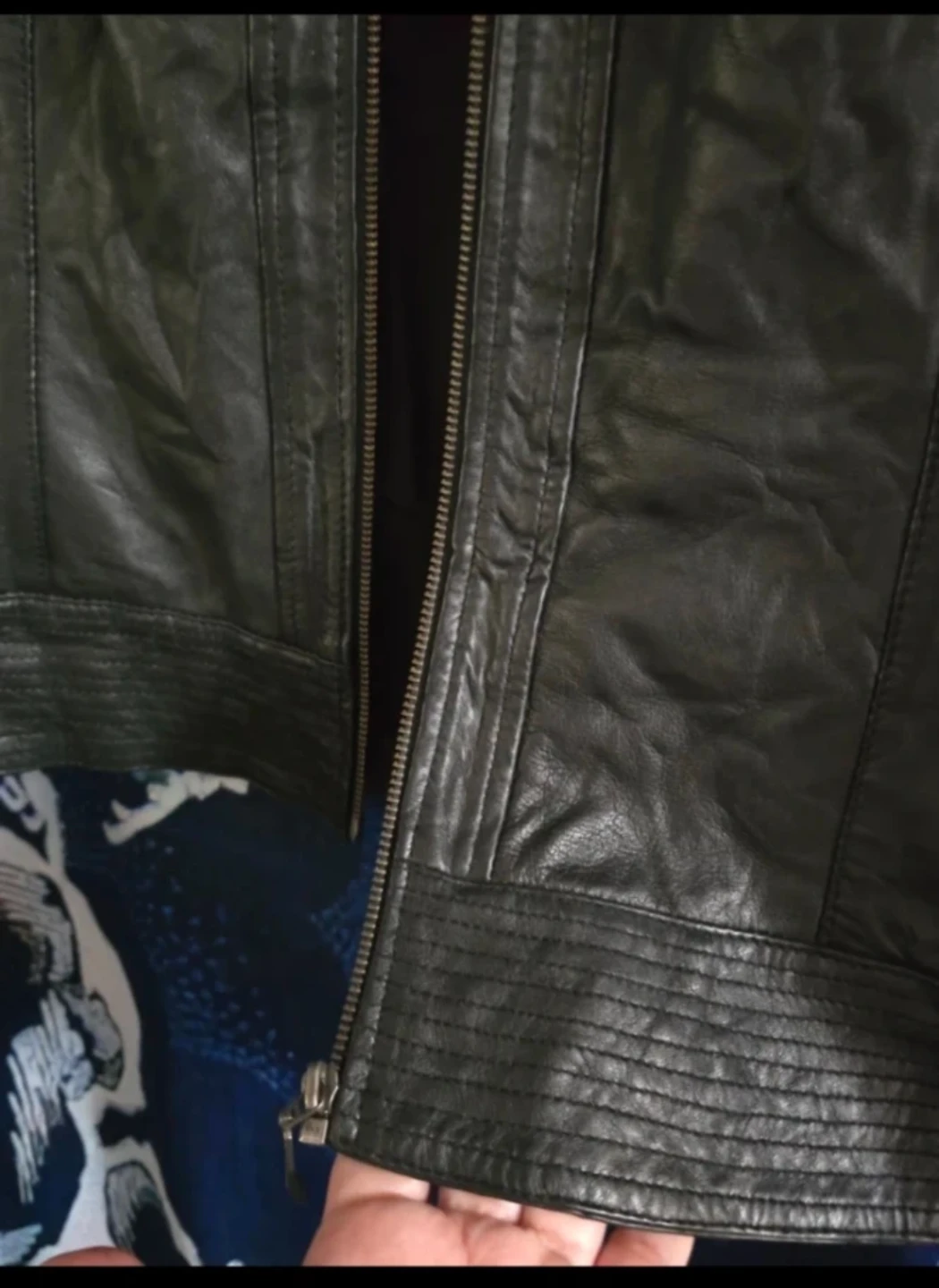 Planet Black Moto Leather Cool Jacket #thriftypicks - photo 3