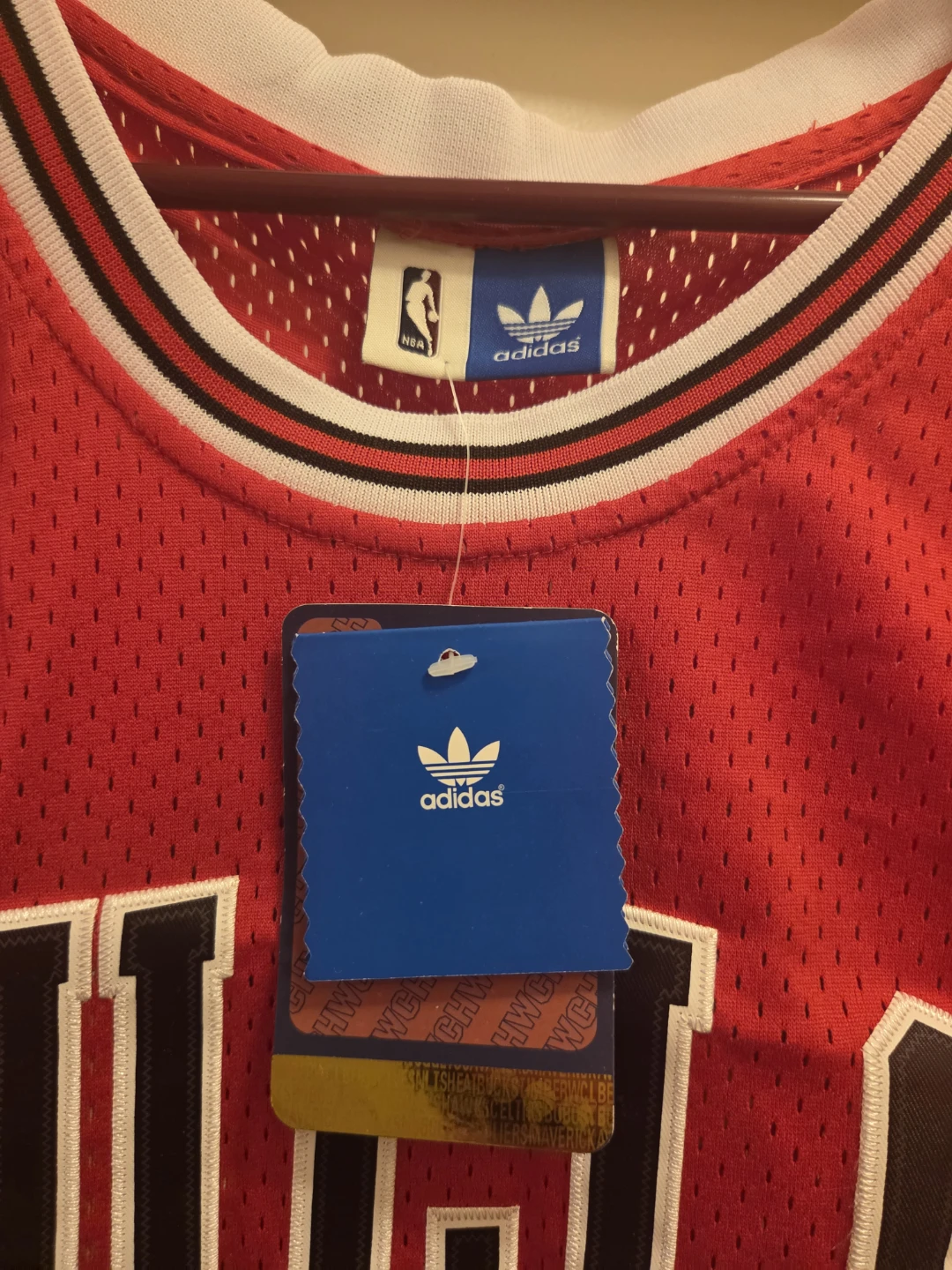 Dennis Rodman Chicago Bulls #91 Adidas Jersey - photo 3