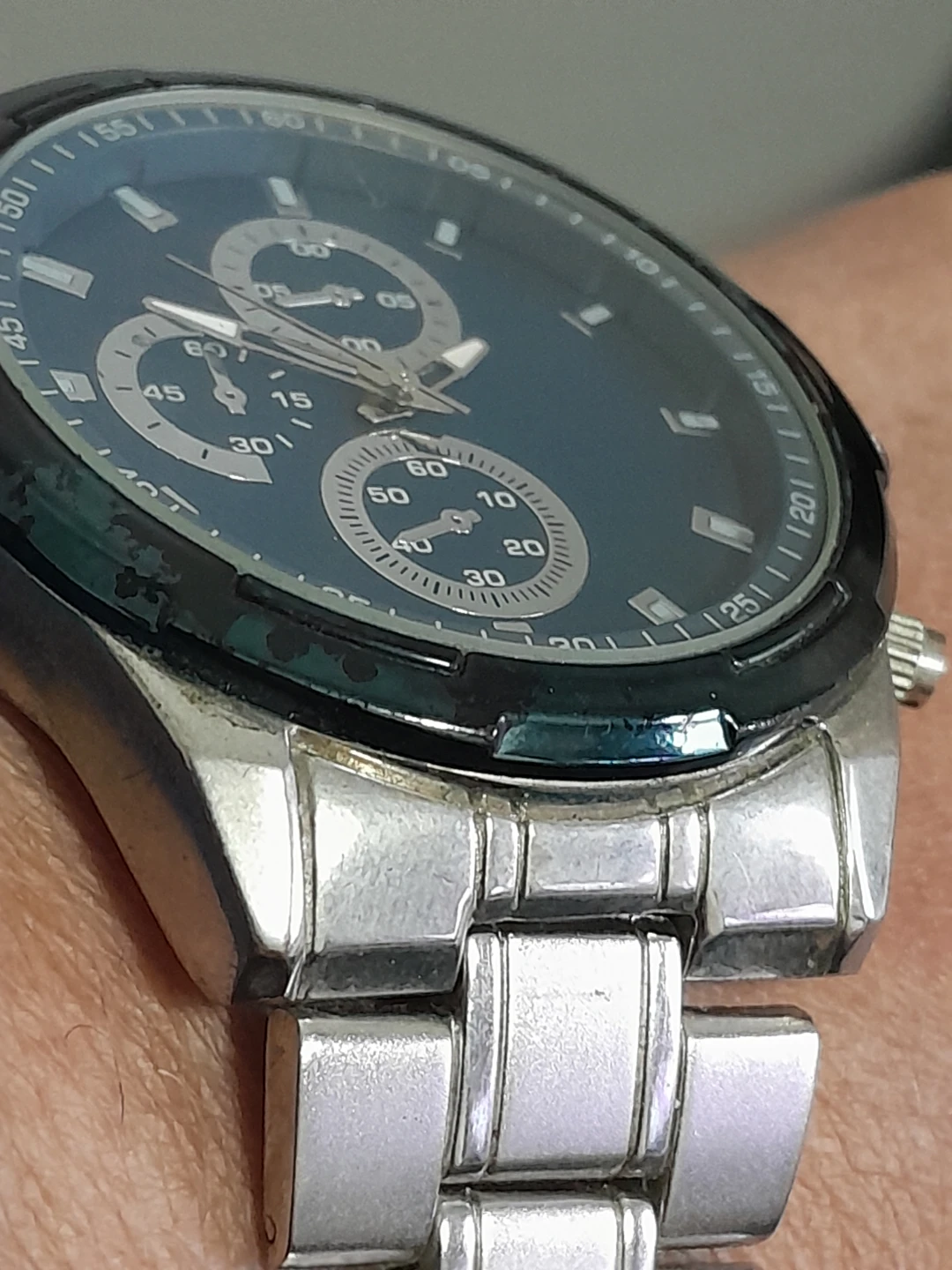 Men's Chronograph Watch - Silver Tone - photo 4