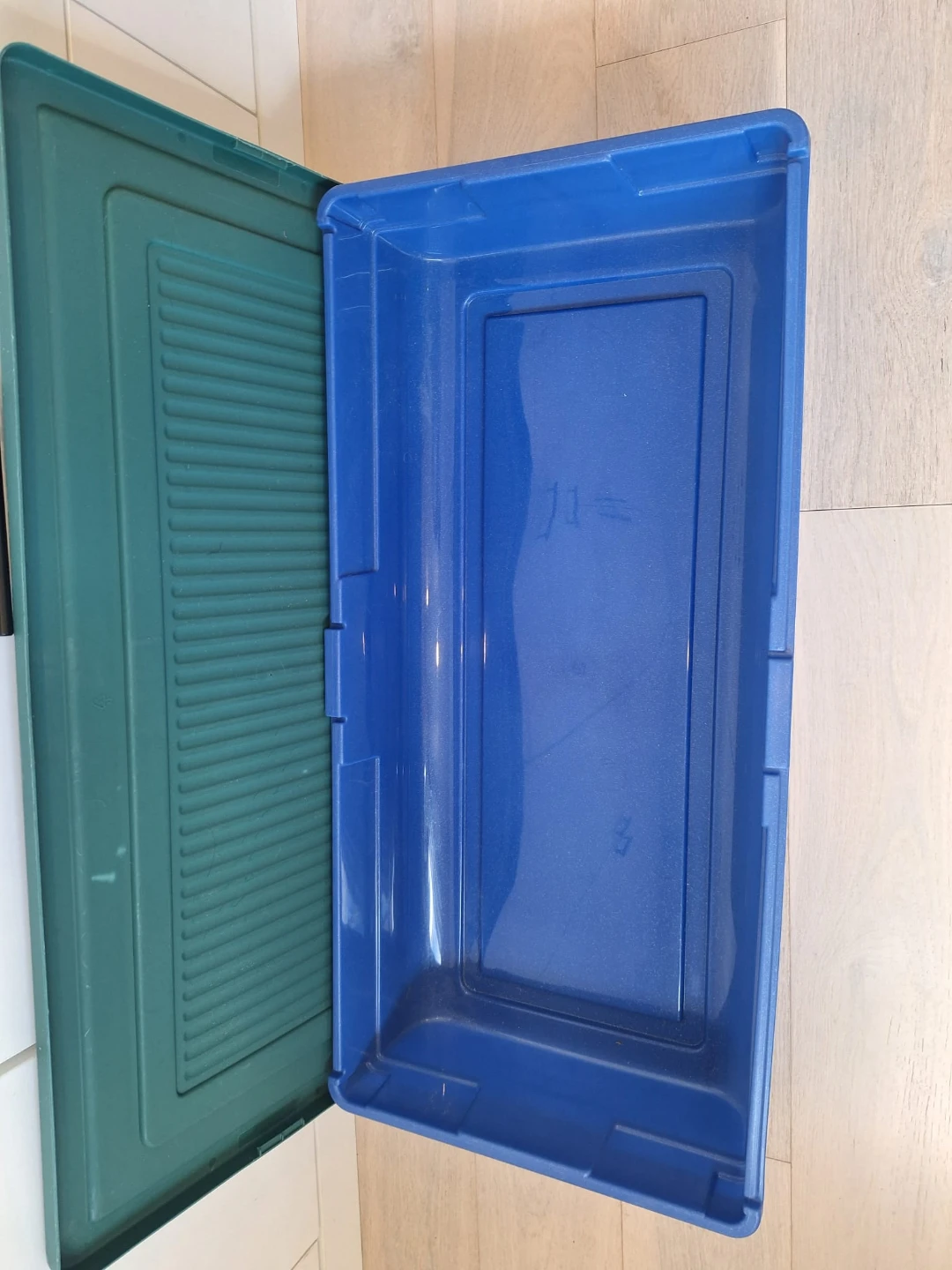 RUBBERMAID Blue - Green Underbed Storage Bin - photo 2