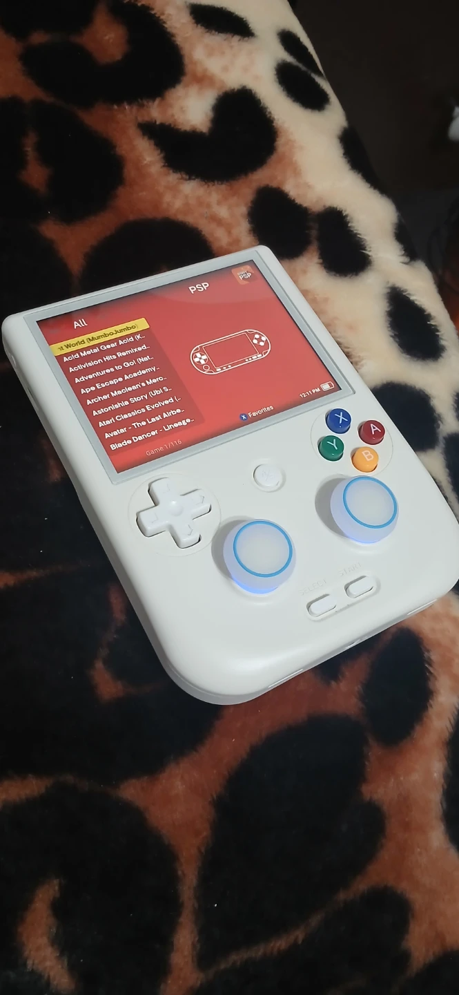 White Handheld Game Console - photo 5