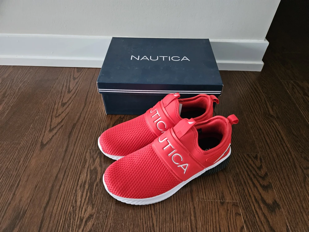 Nautica Red Athletic Shoes - Size 9 for Men. - photo 3