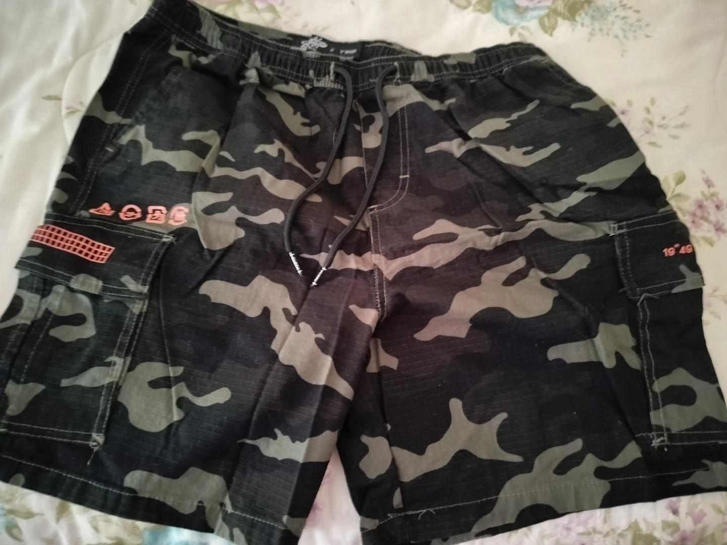 Brooklyn Cloth Co. Camo Cargo Shorts Size L - photo 2