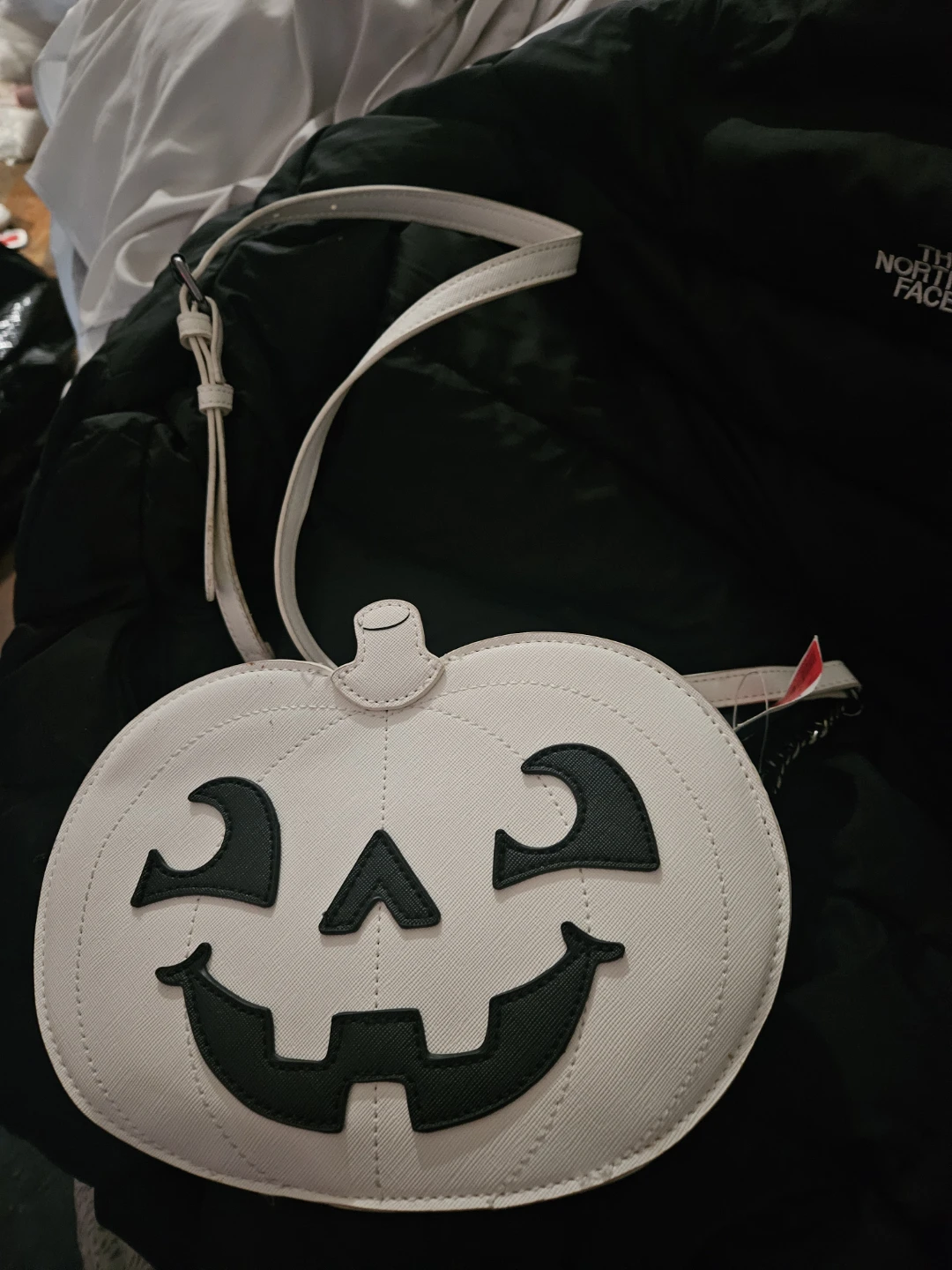 White Pumpkin Crossbody Bag