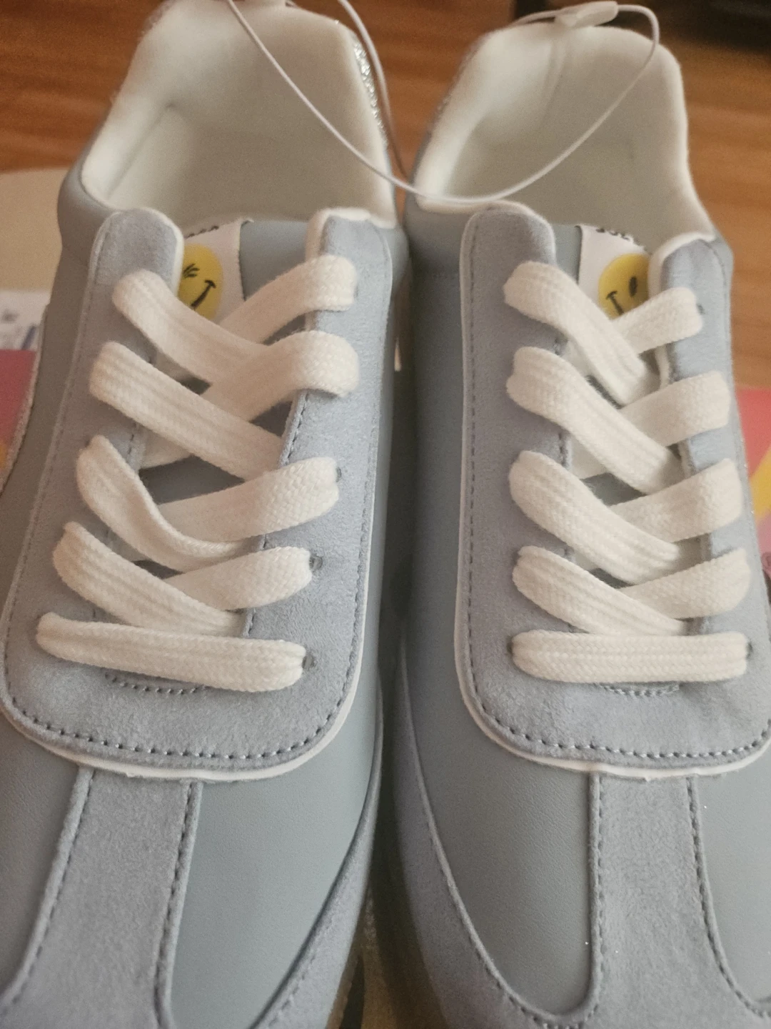 Joe Boxer Women's Light Blue Suede Sneakers - photo 3