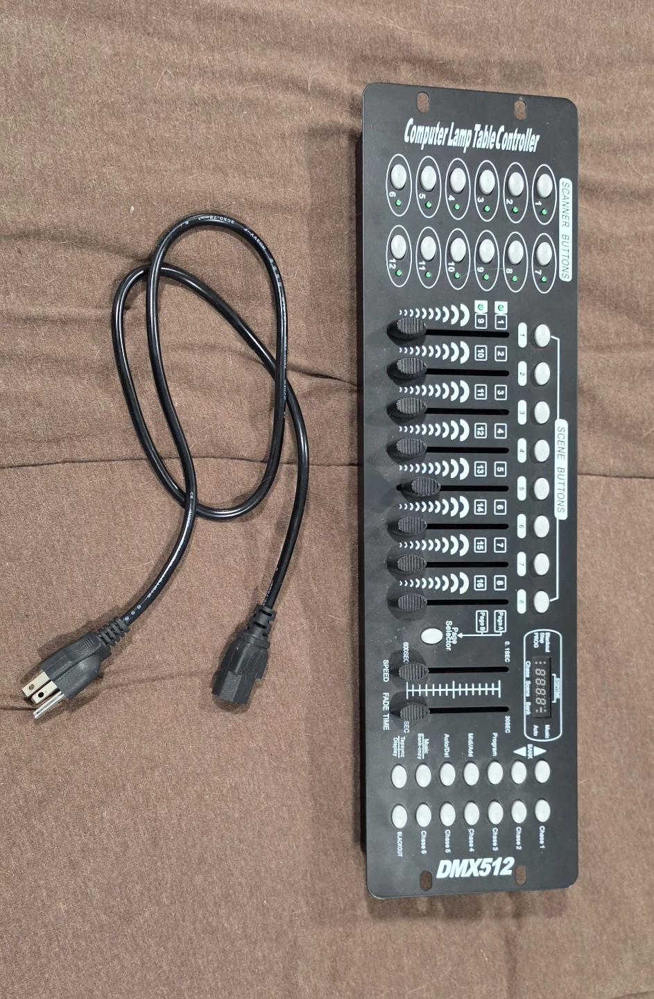 DMX512 Computer Lamp Table Controller - photo 2