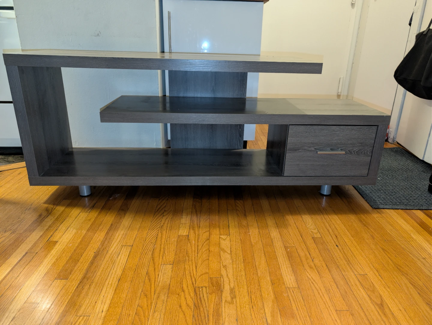 Modern Entertainment TV Stand with Drawer