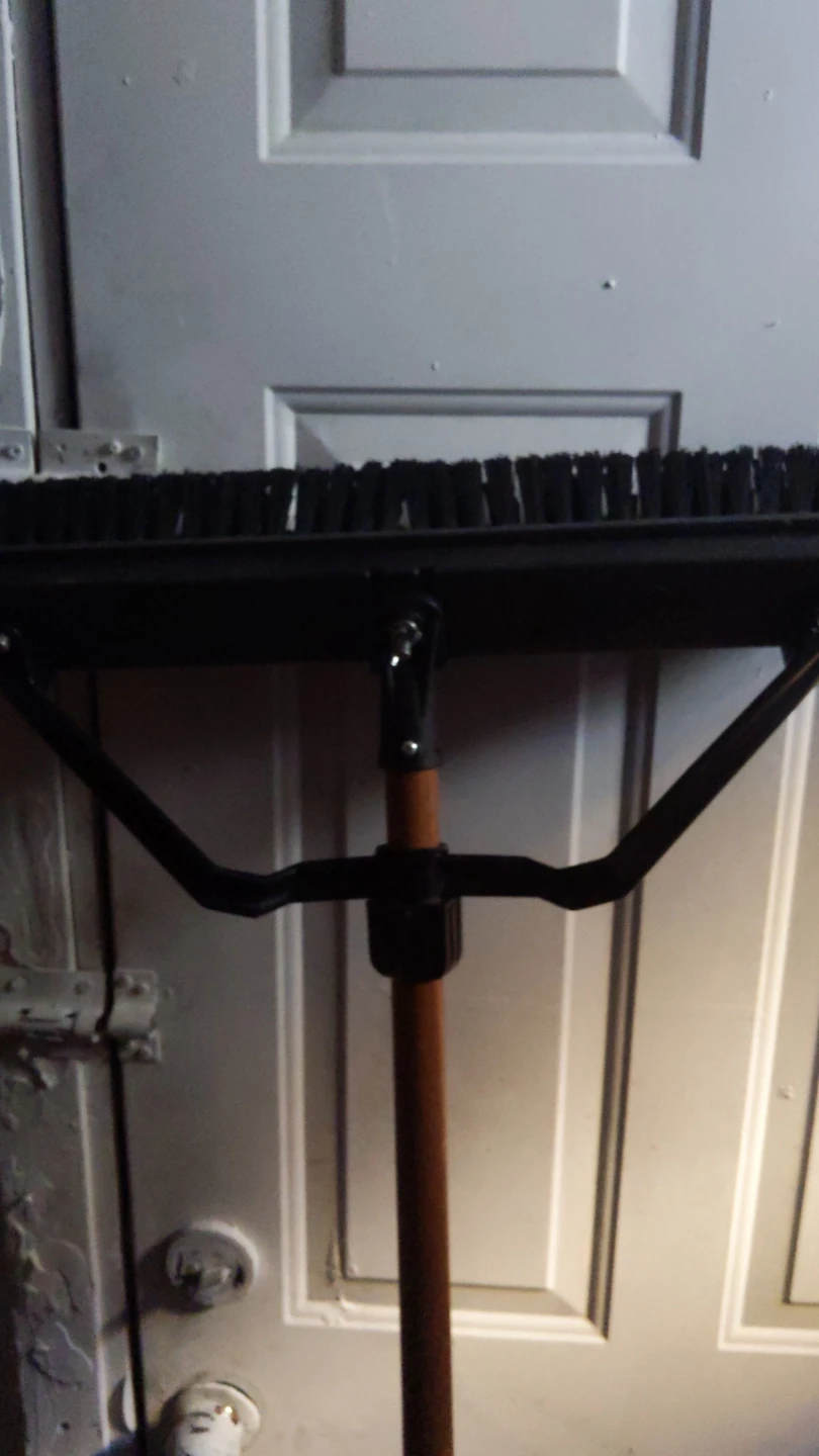 Broom with Wooden Handle