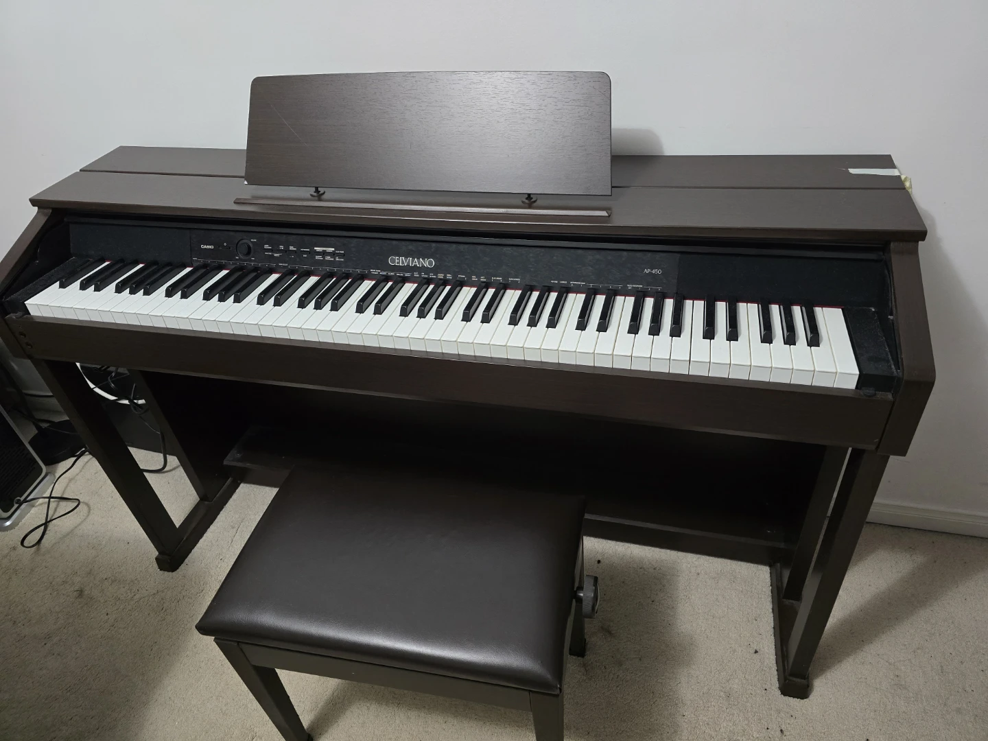 Casio Celviano AP 450 Digital Piano with Bench - photo 2