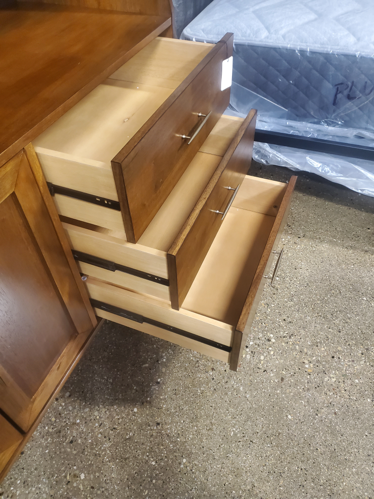 Mid Century Modern Style Buffet with Cabinet and Drawers(New) - photo 5