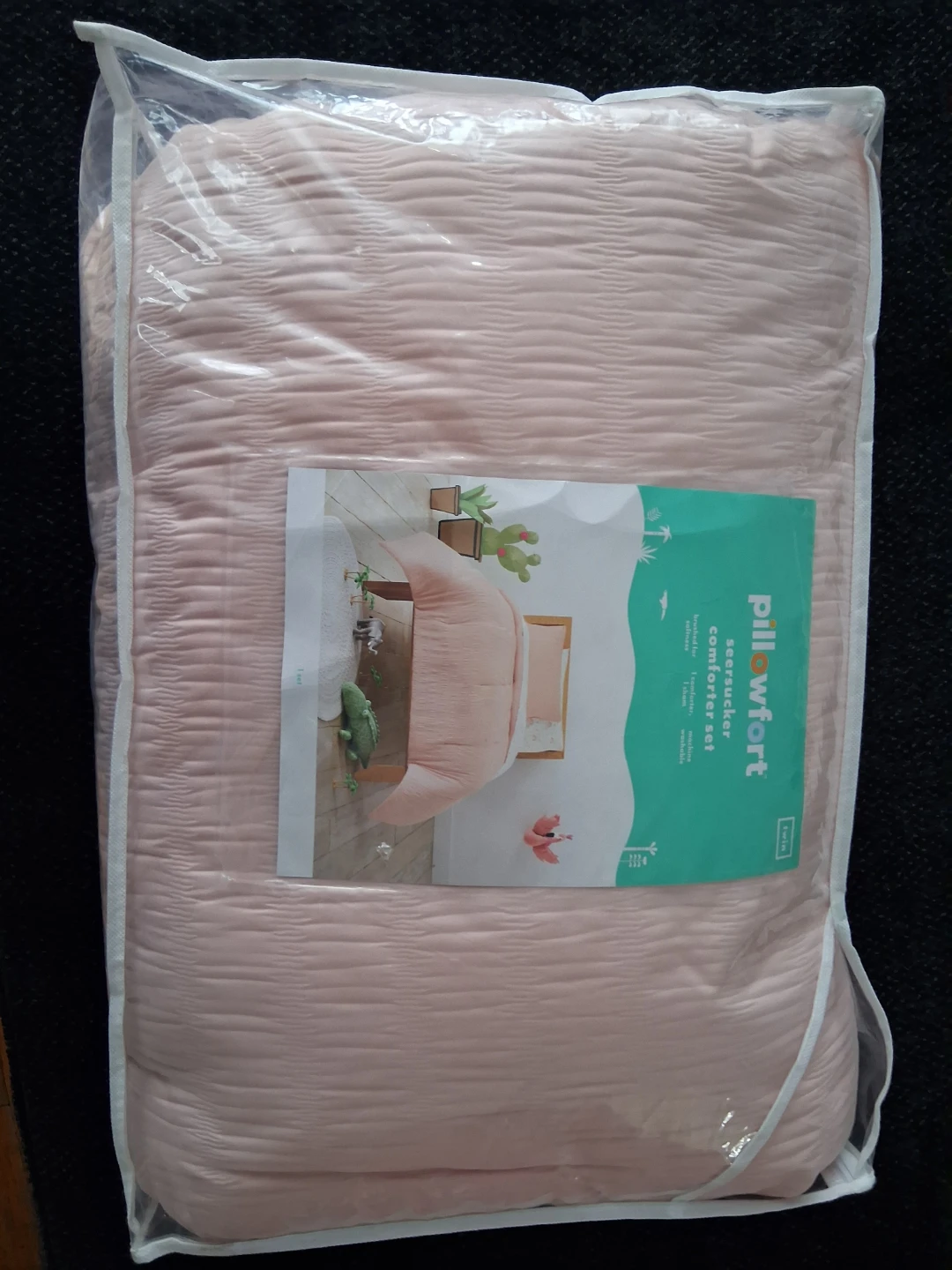Pillowfort Seersucker Comforter Set Twin