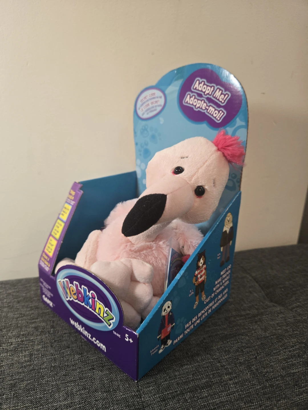 Webkinz Pink Flamingo Plush Toy