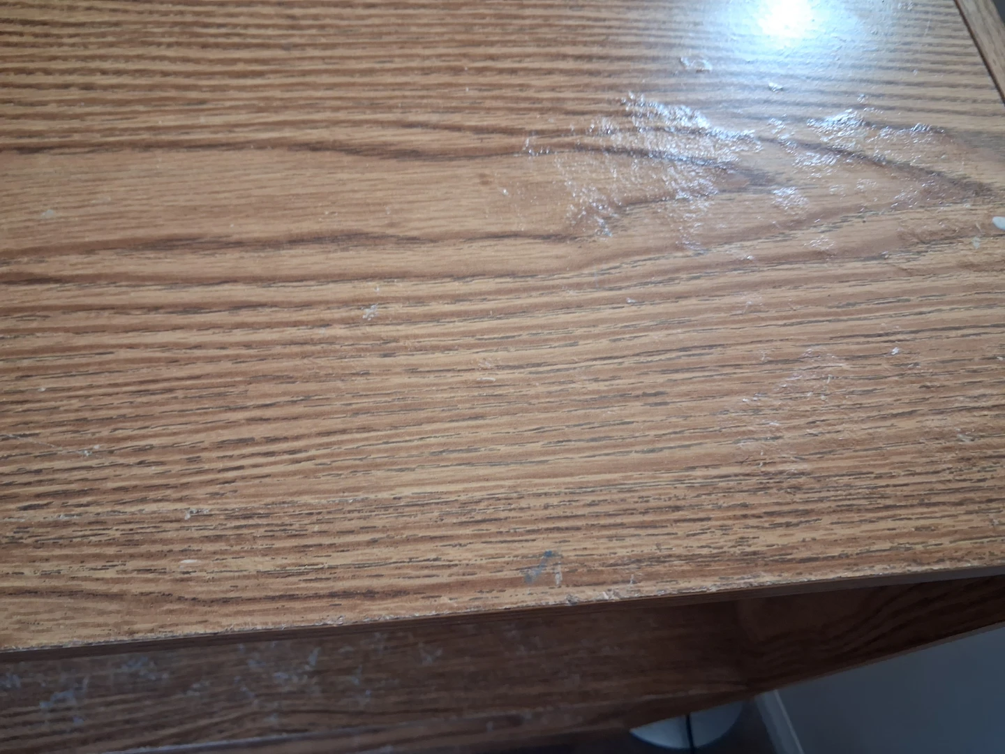 Wooden 3-shelf bookshelf - photo 5