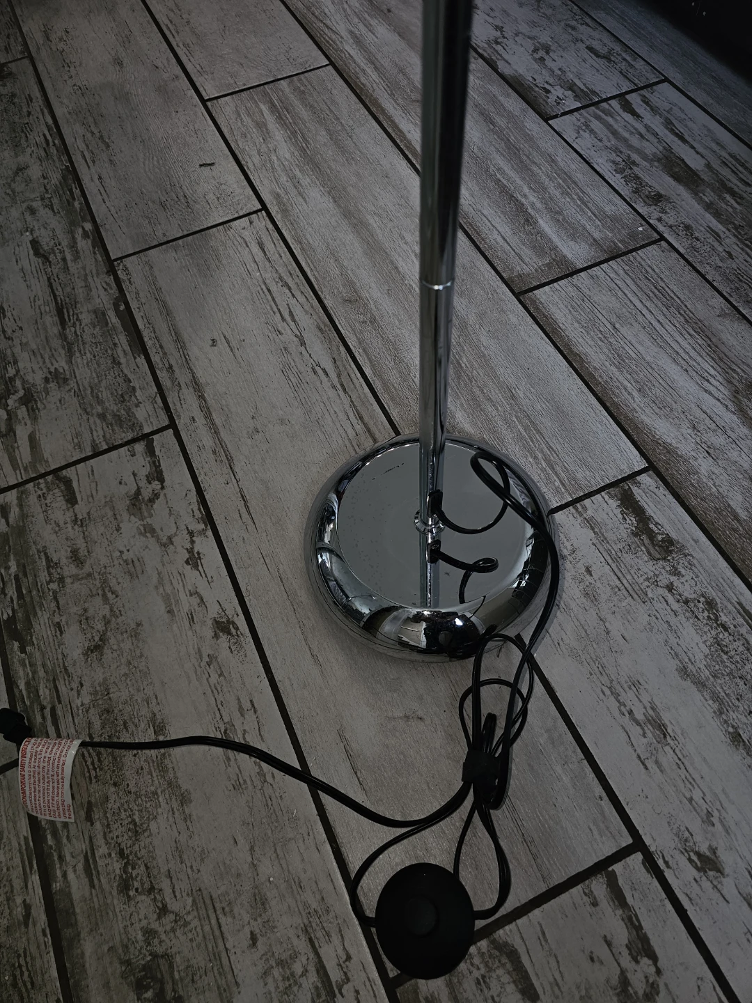 Crystal Beaded Floor Lamp Pink - photo 3