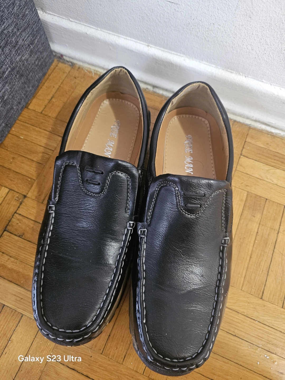 FREE MAN Black Loafers Size 11