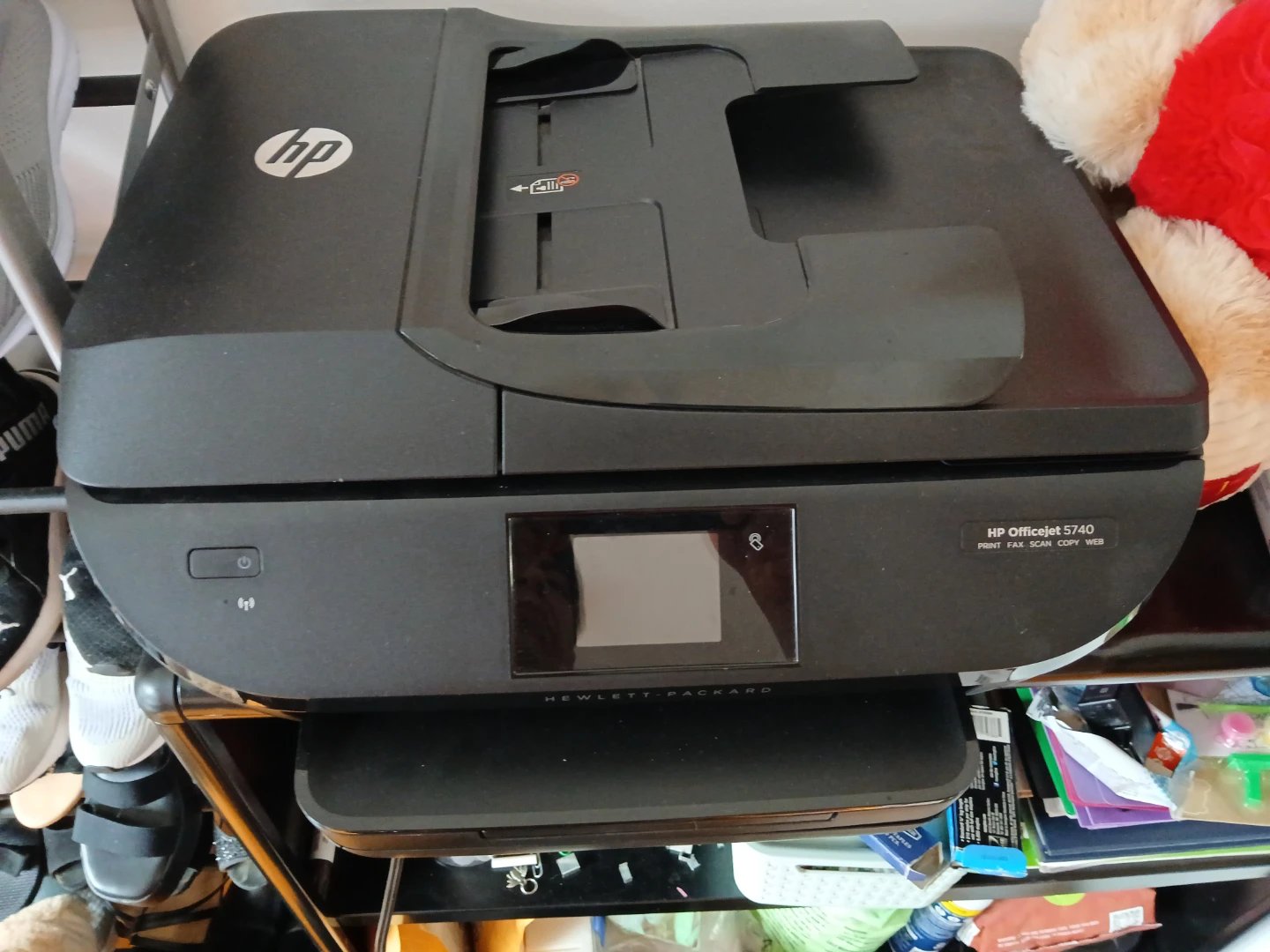 HP Officejet 5740 All-in-One Printer - photo 2