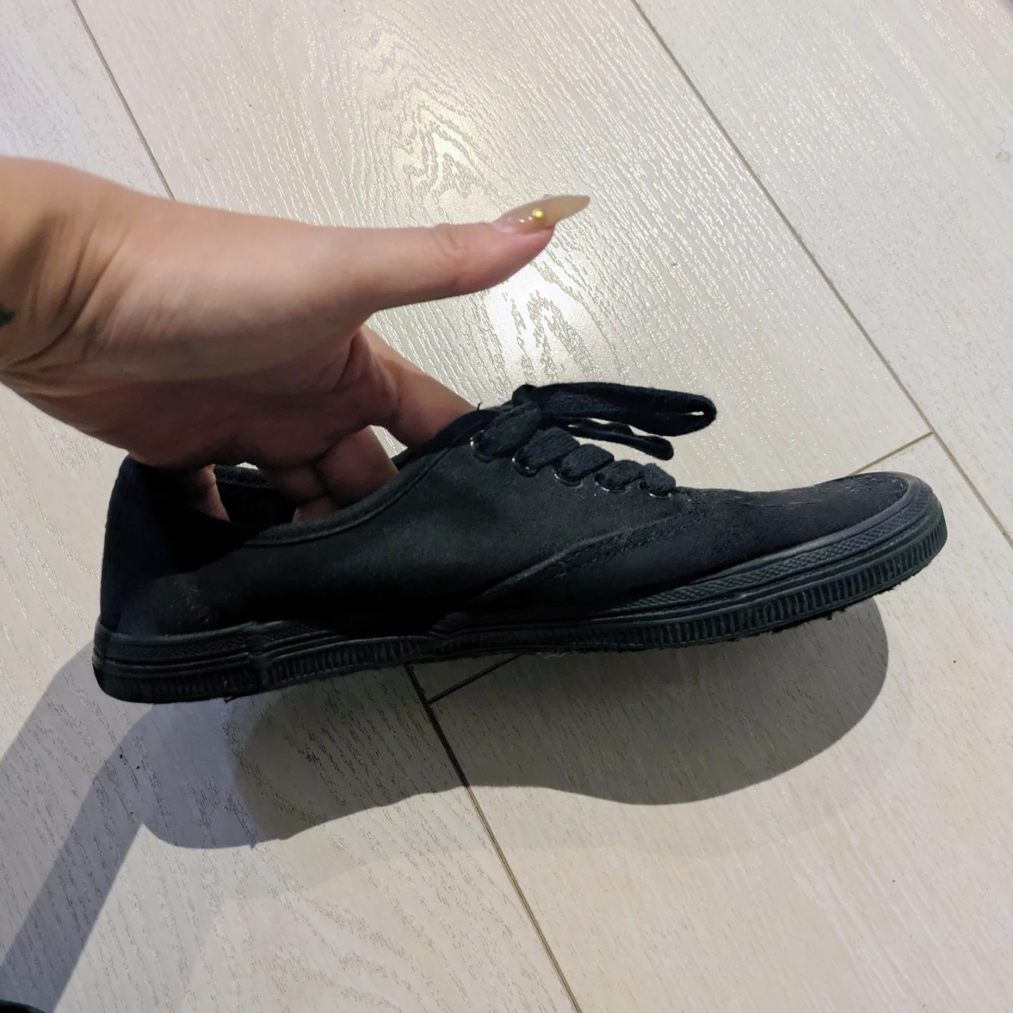 Canvas Sneakers - Size 6.5 - photo 2