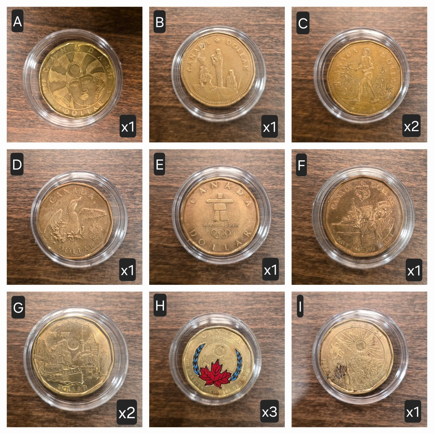 Commerative Coins for sale!
