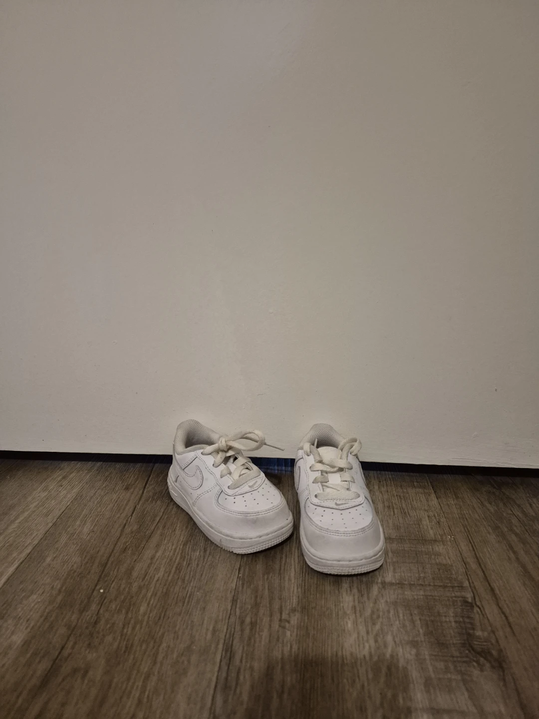 Nike Air Force 1 Toddler Shoes Size 5.5C White - photo 2
