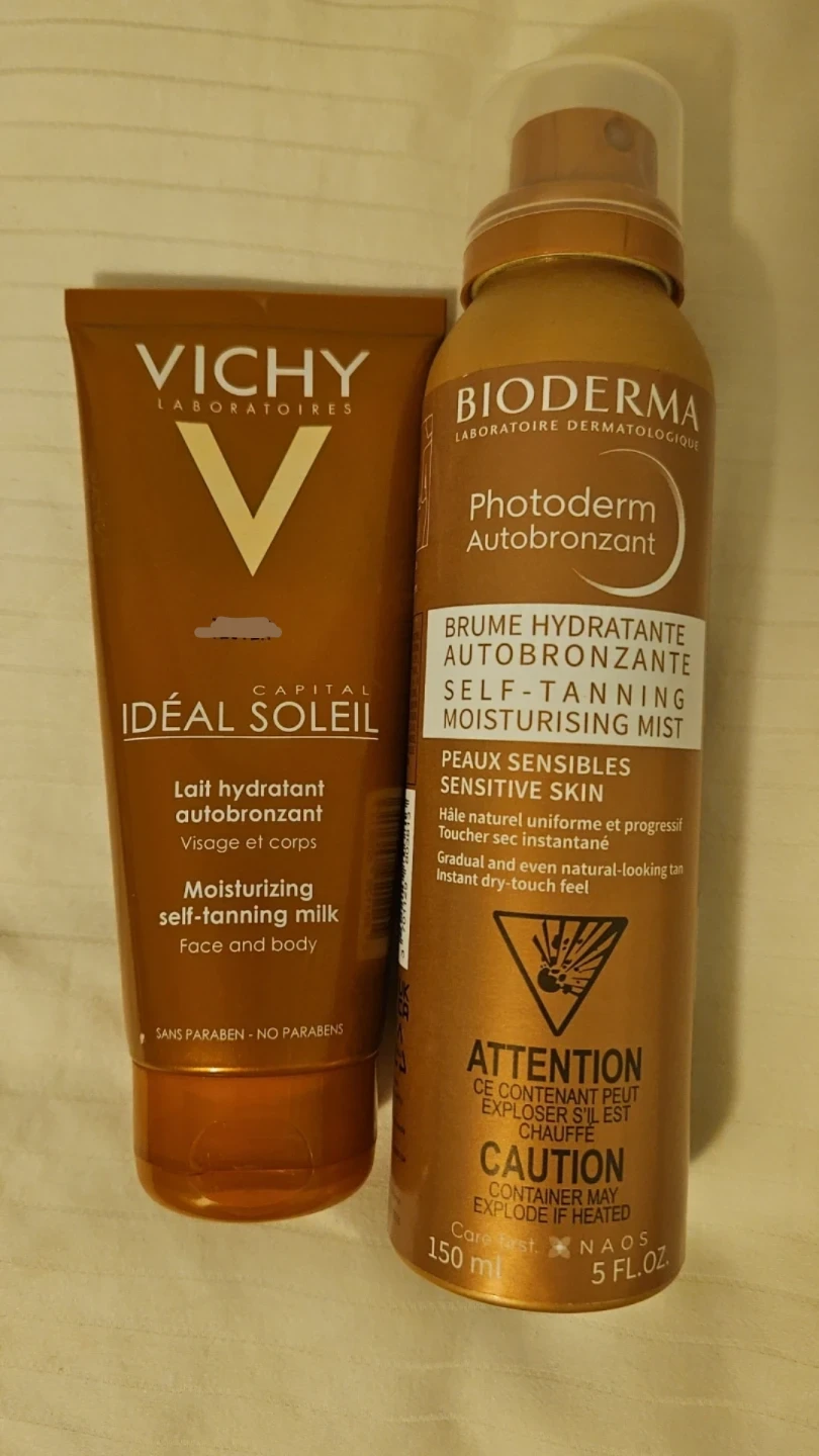 Vichy & Bioderma Self-Tanning
