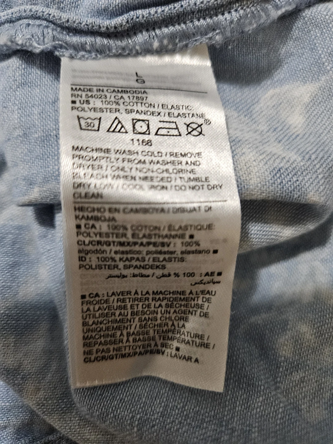 Old Navy Smocked Square Neck Top - Size L - photo 5