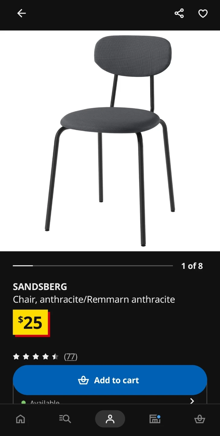 Ikea SANDSBERG Chair - photo 4
