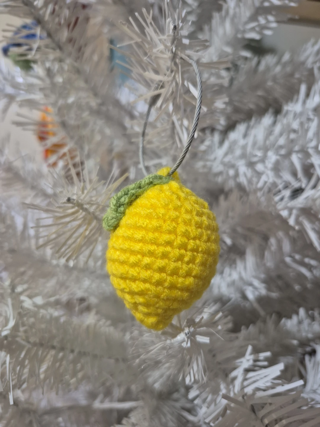 Handmade Lemon Ornament