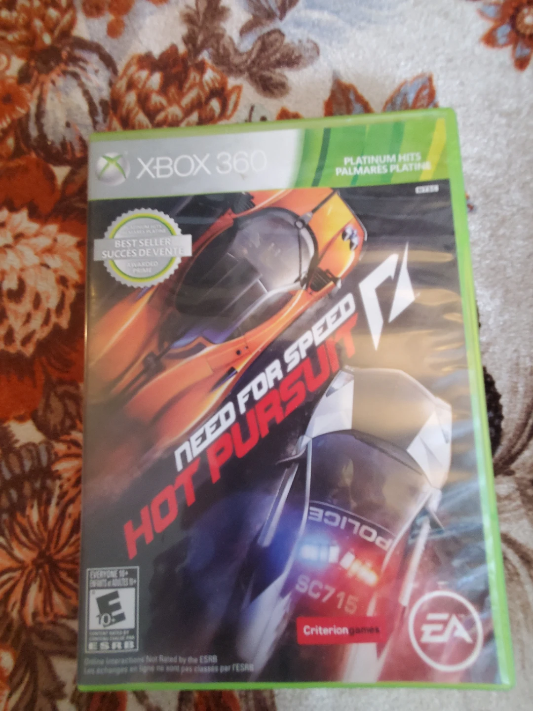 Xbox 360 Need for Speed Hot Pursuit Platinum Hits