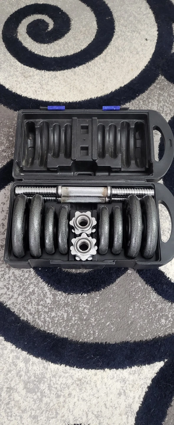 CAP Barbell Dumbbell and Barbell Weight Set