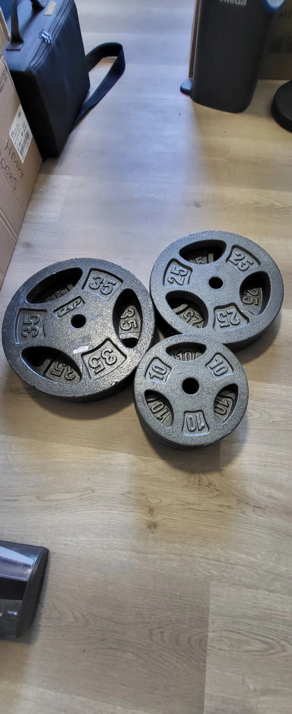 CAP Barbell Dumbbell and Barbell Weight Set - photo 2