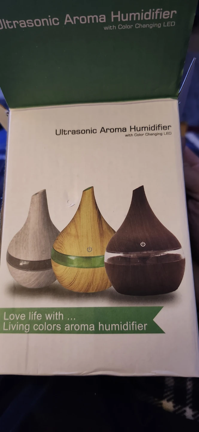 Ultrasonic Aroma Humidifier with Color Changing LED - photo 3