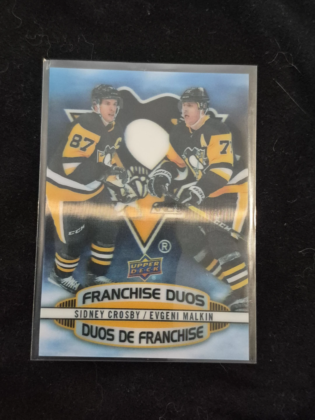 Franchise Duos Sidney Crosby Evgeni Malkin Card