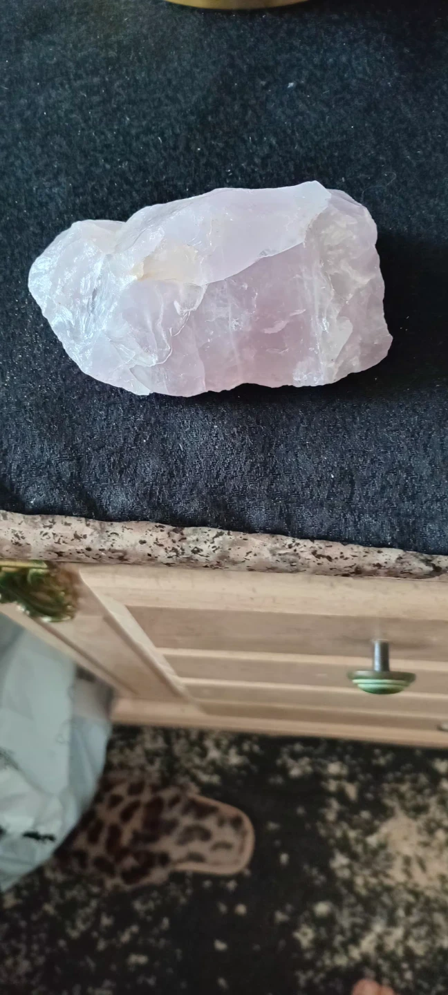 Raw Rose Quartz Crystal