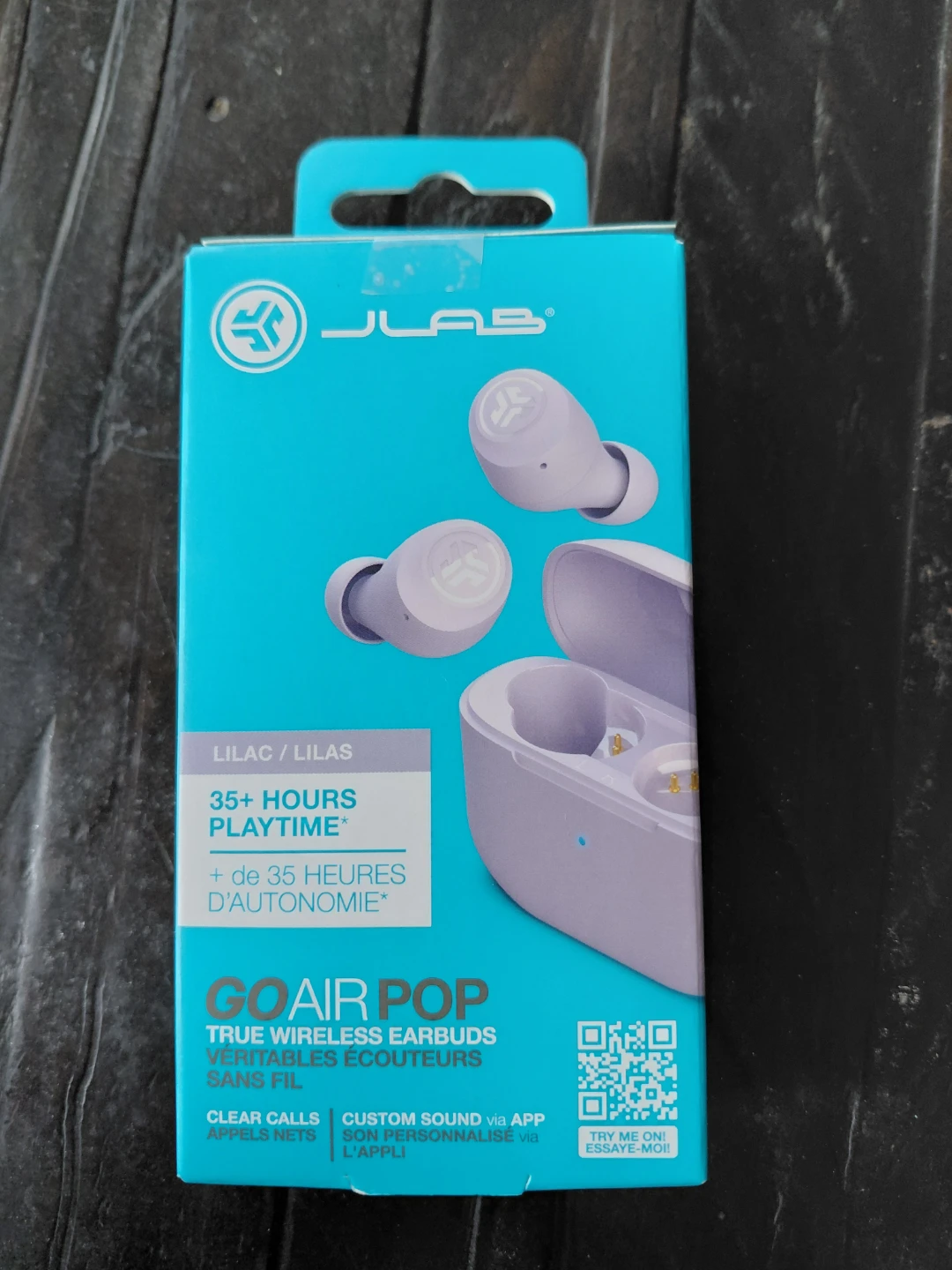 JLab Go Air Pop True Wireless Earbuds - Lilac