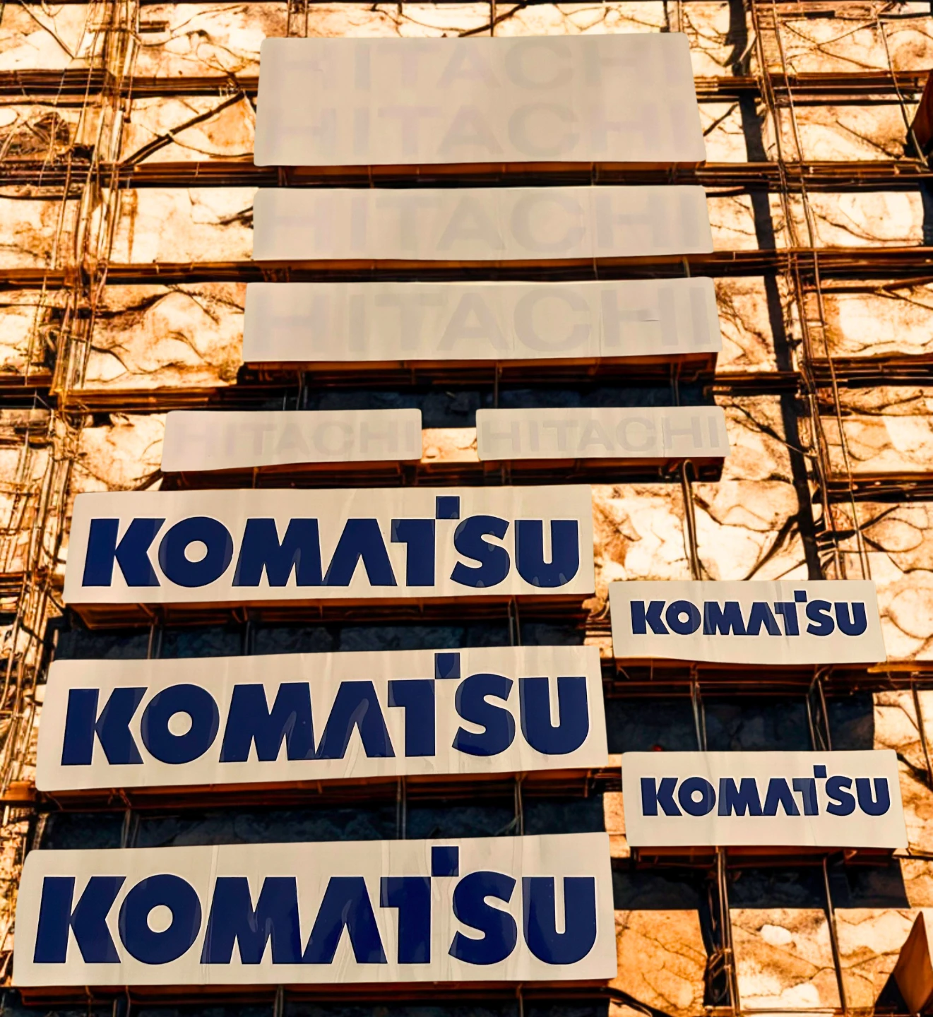 Autocollants en Vinyle CAT Next Gen / KOMATSU / KUBOTA & autres - photo 3